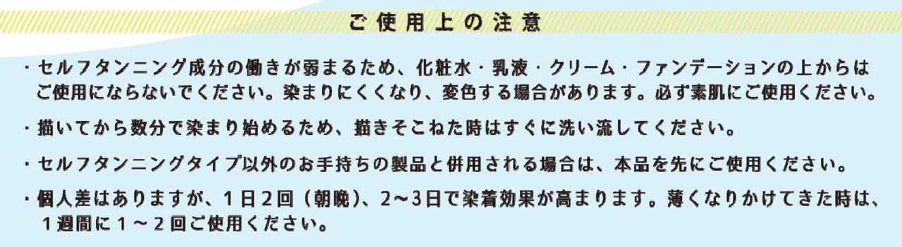 ご使用上の注意