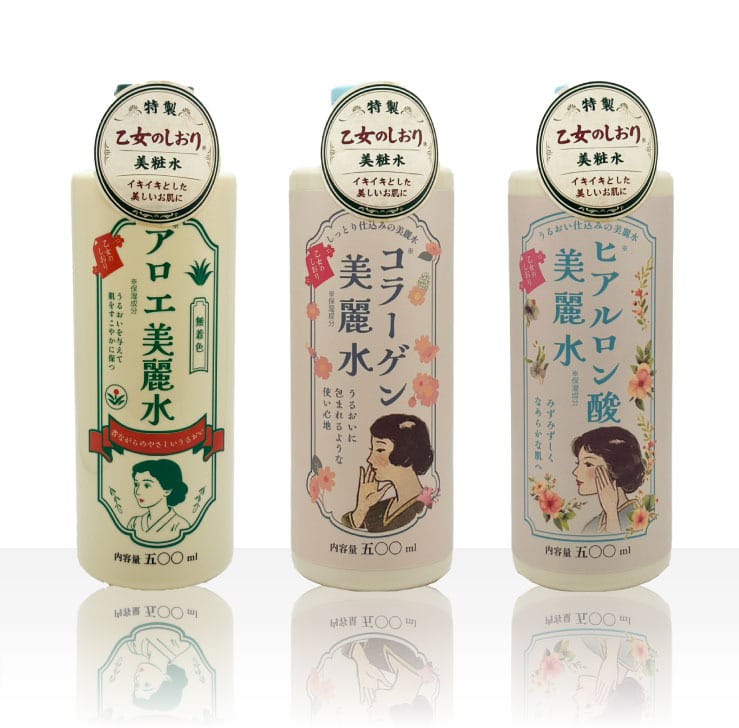 3種類の「乙女のしおり」シリーズ