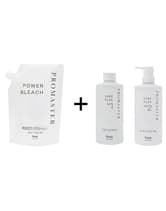 【3月31日16時まで特別セット】ホーユー プロマスター パワーブリーチ 500g + ケアプレックス No.1 670ml + ケアプレックス No.2  670g