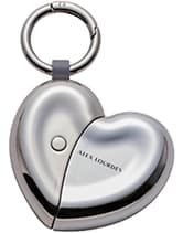 ATEX フェイスケア ハートチャーム sv(メタリックシルバー)