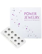 │メーカー欠品中│Power Jewelry(パワージュエリー) 耳つぼジュエリー 8月/オニキス 10粒