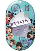 BTS BREATH TinyTAN SILVER MASK QUINTET(ブレス タイニータン シルバーマスク クインテット) レギュラー スノーホワイト 2枚入