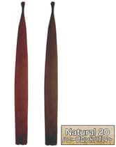 アレス ファイバーエクステンション ナチュラルカラー Natural20(ハニーブロンド / 17Lv〜) ダブル 140cm