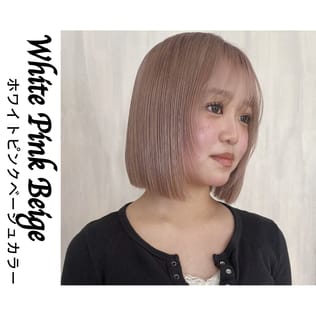 中野製薬 キャラデコ カラーレシピ!! ホワイトピンクベージュカラー