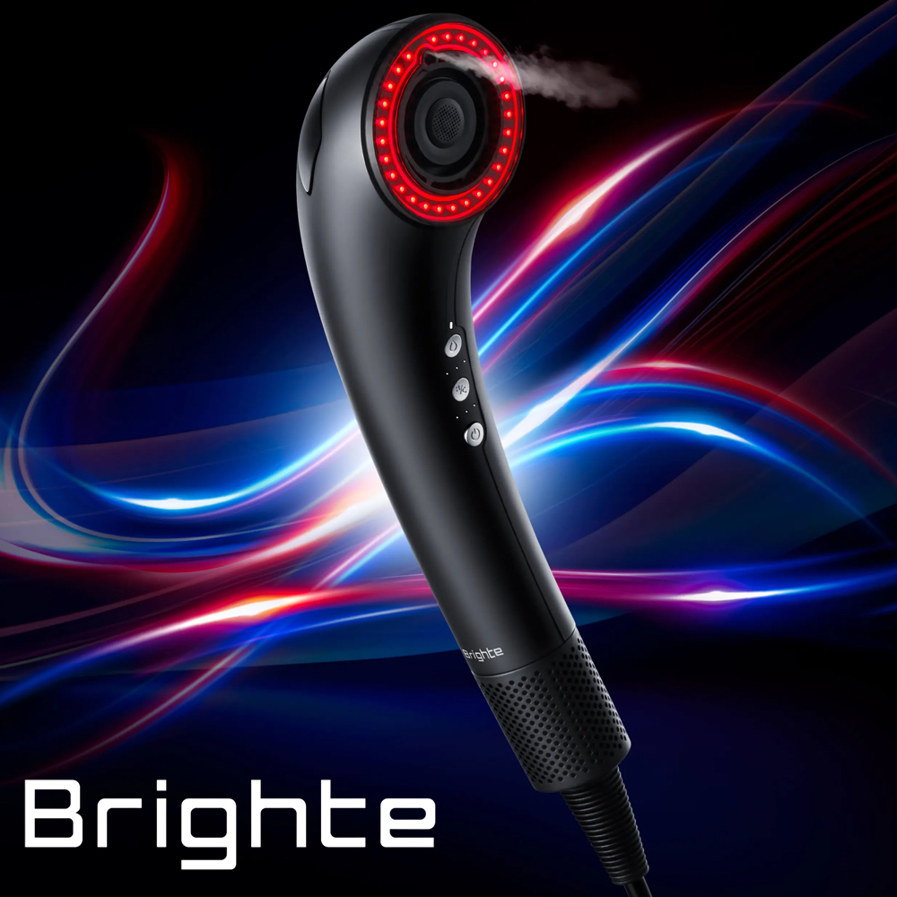 ドライヤーの概念が変わる！*水分量200％UPを叶える｢Brighte(ブライト