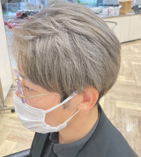 ウエラ コレストンパーフェクトプラス ホワイトベージュで作るきりっとしたクールな白っぽさ