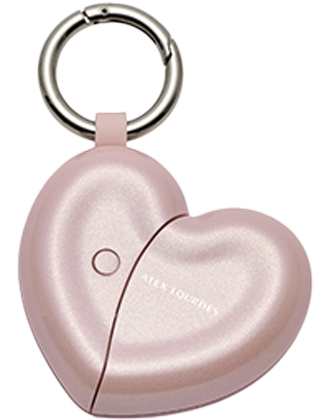 ATEX フェイスケア ハートチャーム pk(グリッターピンク)