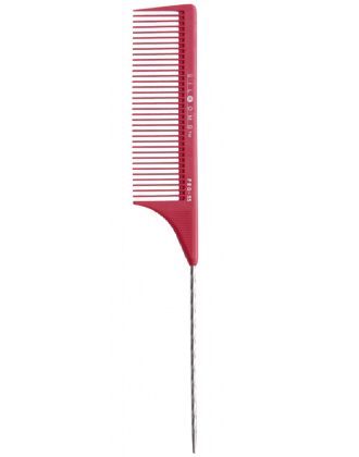 ┃廃番┃シリコーム PRO-55 長歯、ロングヘアのワインディング用 レッド