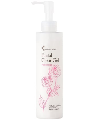 │廃番│ナチュラルワークス フェイシャルクリアジェルR(ローズ)  ミルク 200ml