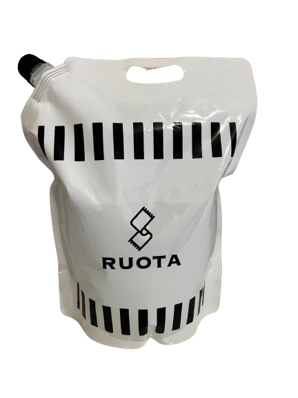 タオルの嫌な臭いを99.9%消臭 柔軟成分入り液体洗剤 RUOTA(ルオタ) 2000ml パウチ