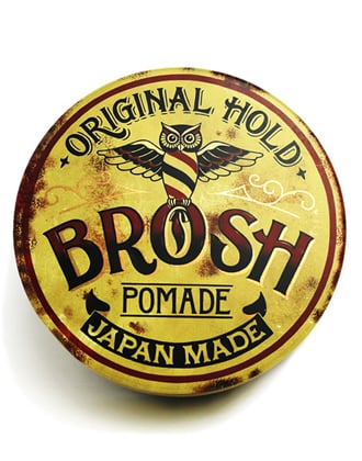 BROSH(ブロッシュ) オリジナルポマード イエロー 115g