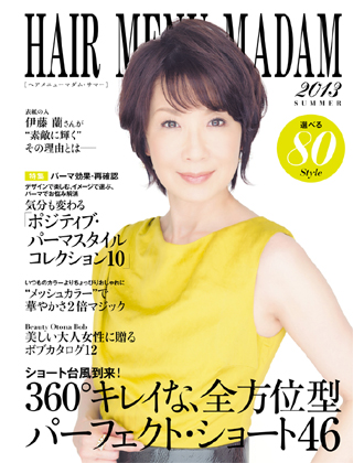 ┃完売┃アイメディア HAIR MENU MADAM(ヘアメニューマダム) 2013 サマー
