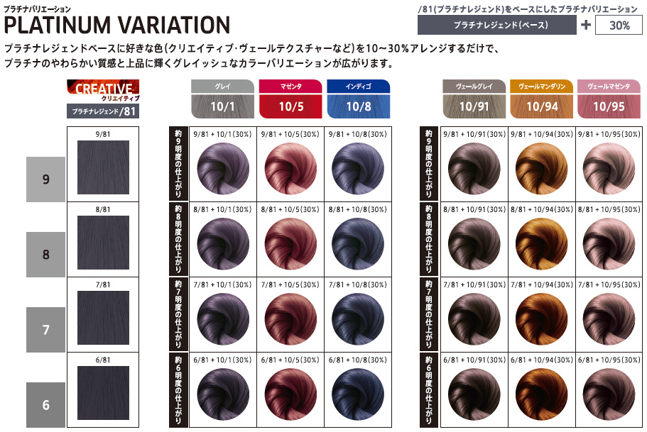 ウエラ　コレストンパーフェクト＋　51本セット