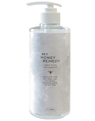 ┃廃番┃MY HONEY REMEDY(マイハニーレメディー) ハニーケアトリートメント 詰替用空ボトル 500g
