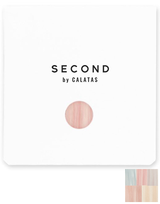 SECOND by CALATAS ワンタッチエクステンション POP付きアニメーションセット 10個入(各色2個)