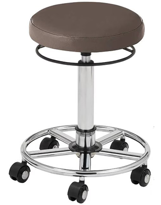 【メーカー直送商品】西村製作所 スターカッティングチェアーⅡ ブラウン