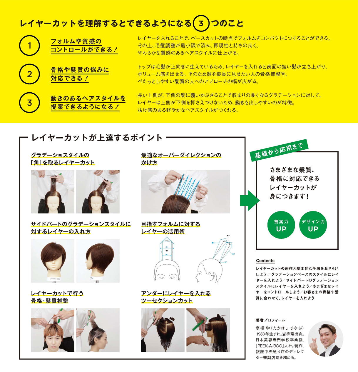 ★お求めやすく価格改定★ ヘアモード社 やさしいレイヤーカット実践ガイド 学[PEEK-A 高橋 ファッション+美容