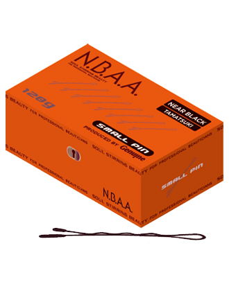 【48時間以内に発送※土日祝除く】NBAA スモールピン 玉付 120g/40mm ニアブラック