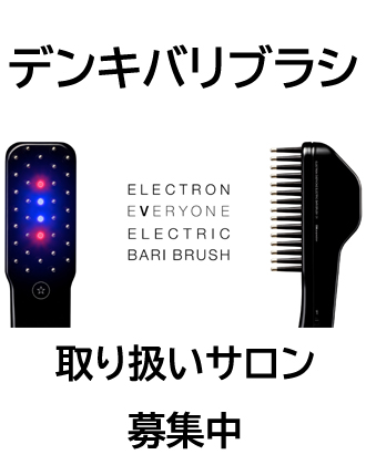 サロン登録商品】エレクロトロン デンキバリブラシ ELECTRIC BARI