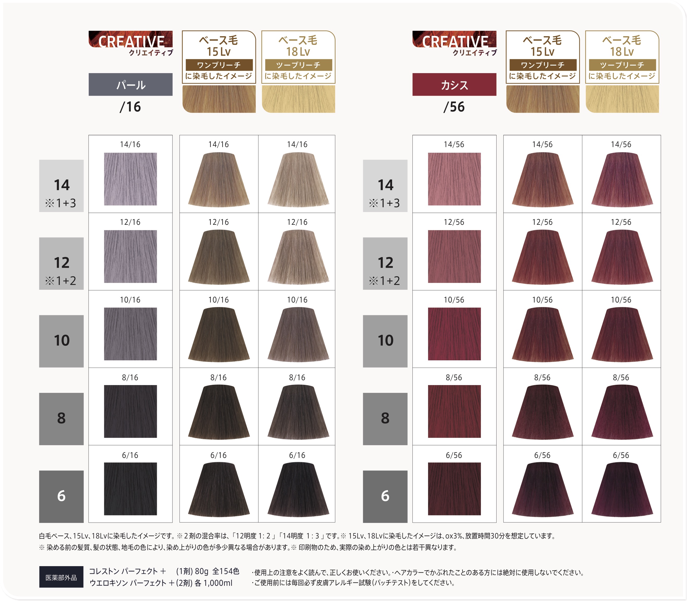 ウエラ コレストンパーフェクト プラス 14/16 80gの業務用通販サイト【b-zone】