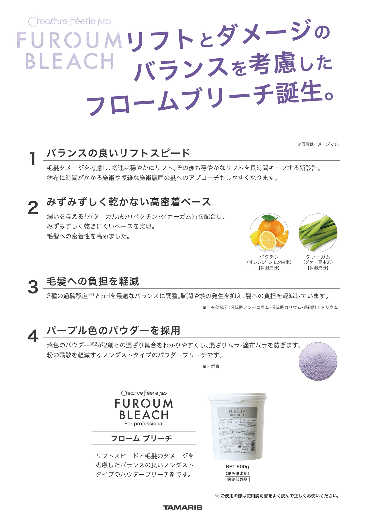 タマリス クリエイティブ フェリエ カラーオキサイド 1000g ネオ 6%